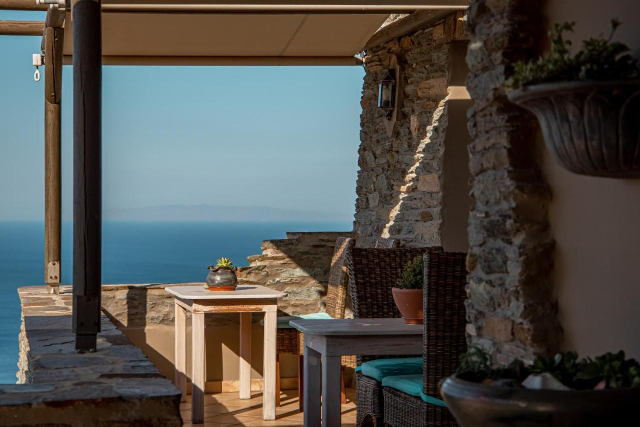 Aparthotel Aegean Castle Andros - Adults Only Agia Eleousa Exterior foto