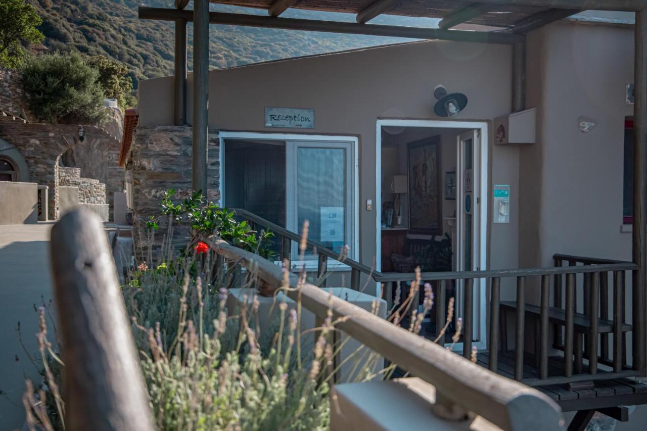 Aparthotel Aegean Castle Andros - Adults Only Agia Eleousa Exterior foto