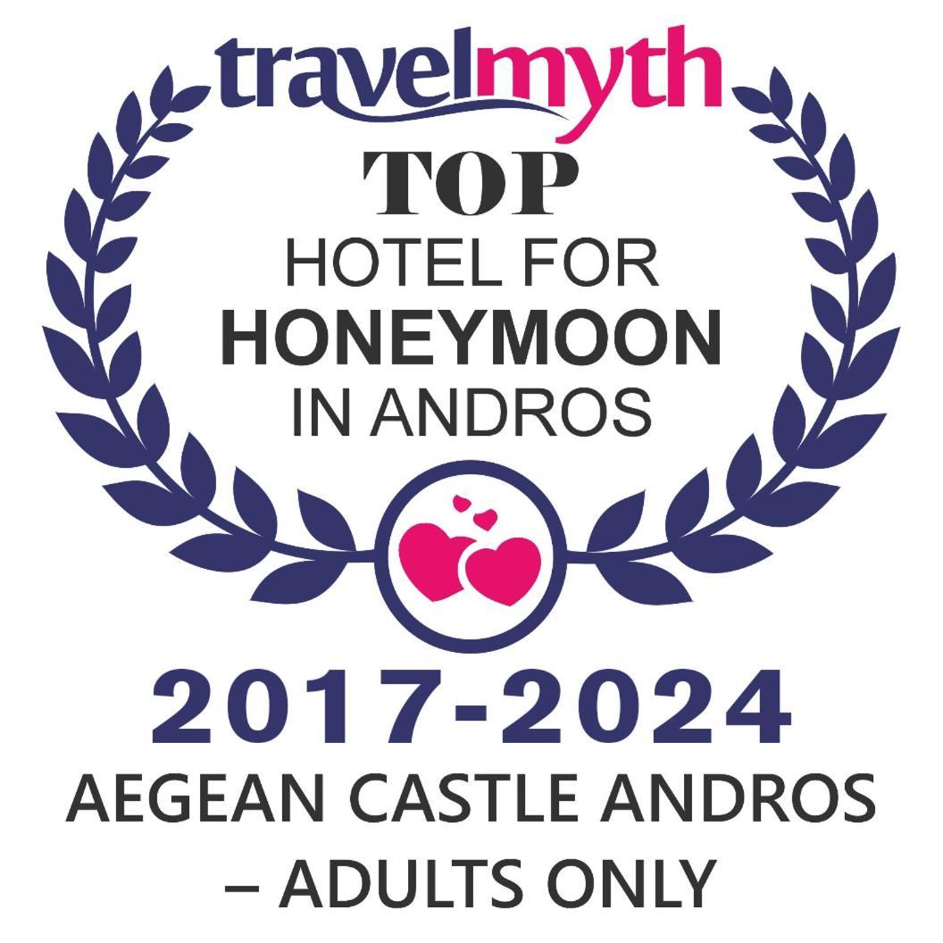 Aparthotel Aegean Castle Andros - Adults Only Agia Eleousa Exterior foto