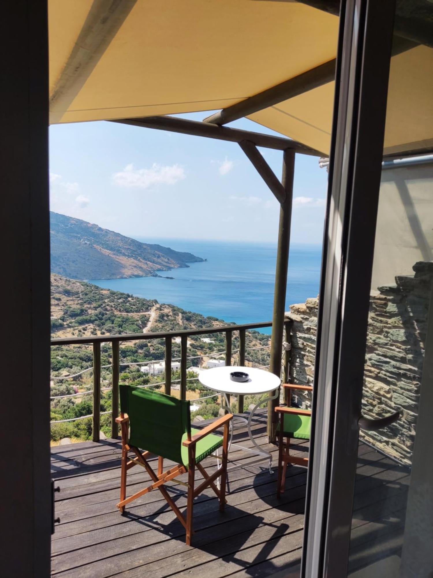 Aparthotel Aegean Castle Andros - Adults Only Agia Eleousa Zimmer foto