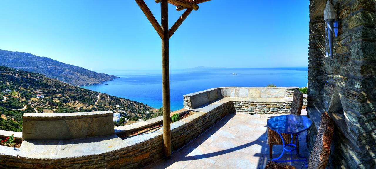 Aparthotel Aegean Castle Andros - Adults Only Agia Eleousa Exterior foto