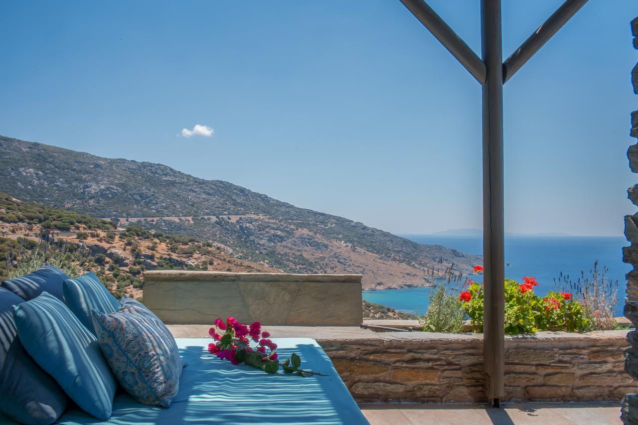 Aparthotel Aegean Castle Andros - Adults Only Agia Eleousa Exterior foto